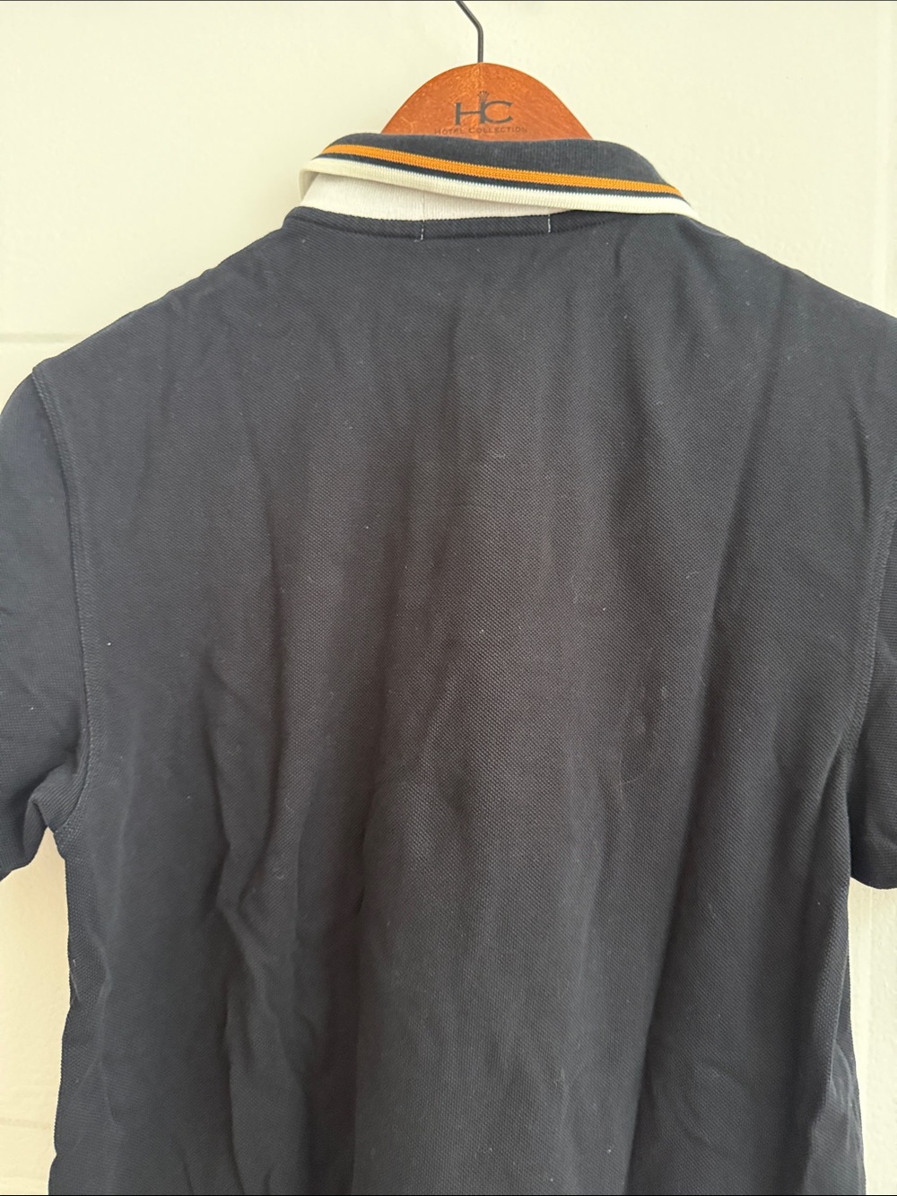 Fred Perry Men's Black Polo with Contrast Trim - Picture 4 of 5